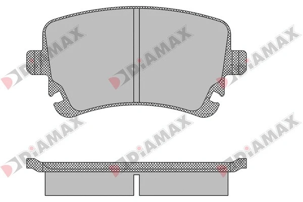 Brake Pad Set, disc brake (N09436)