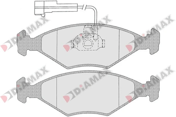 Brake Pad Set, disc brake (N09358)