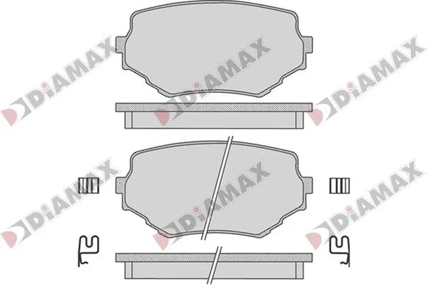 Brake Pad Set, disc brake (N09810)