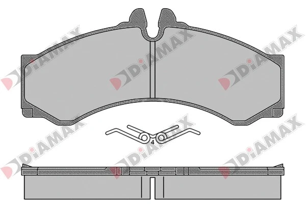 Brake Pad Set, disc brake (N09475)