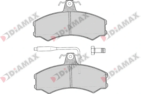 Brake Pad Set, disc brake (N09051)