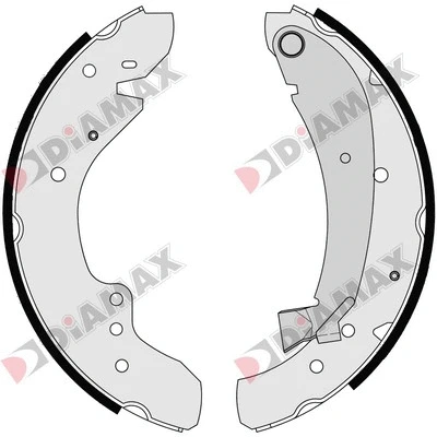 Brake Shoe Set (N01030)