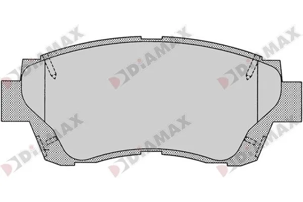 Brake Pad Set, disc brake (N09742)