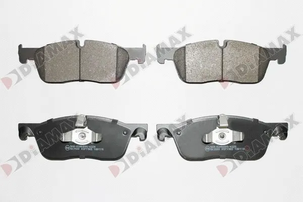 Brake Pad Set, disc brake (N09894)