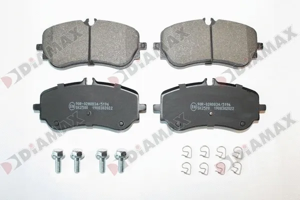 Brake Pad Set, disc brake (N09910)