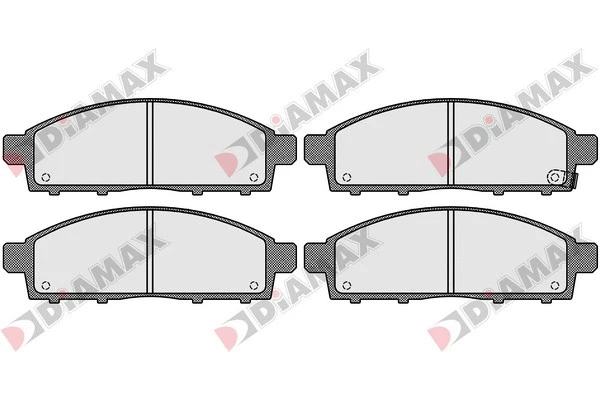 Brake Pad Set, disc brake (N09129)