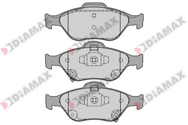 Brake Pad Set, disc brake (N09568)