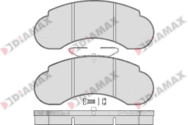 Brake Pad Set, disc brake (N09204)