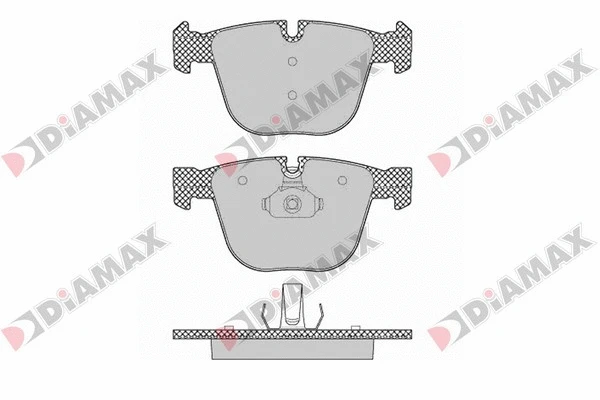 Brake Pad Set, disc brake (N09423)