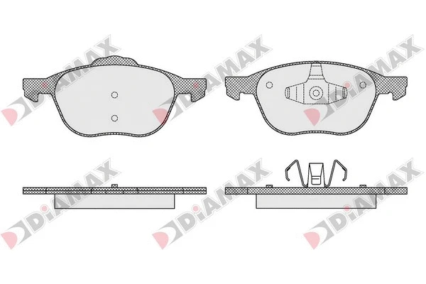 Brake Pad Set, disc brake (N09266)