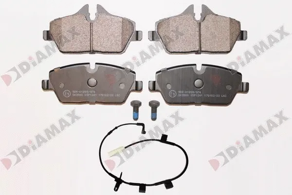 Brake Pad Set, disc brake (N09192A)