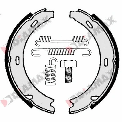 Brake Shoe Set, parking brake (N01262)