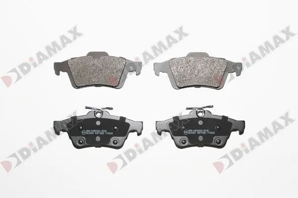 Brake Pad Set, disc brake (N09827)