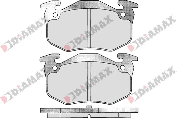 Brake Pad Set, disc brake (N09026)