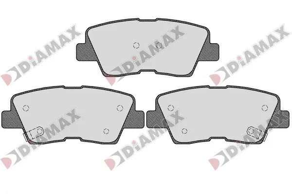 Brake Pad Set, disc brake (N09767)