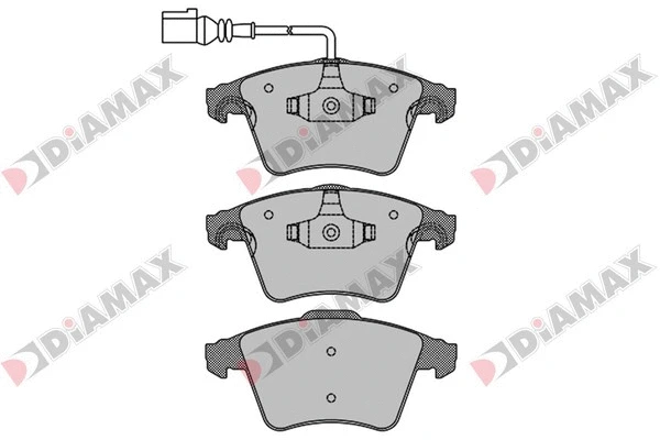 Brake Pad Set, disc brake (N09095)