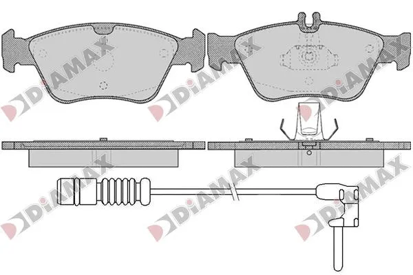 Brake Pad Set, disc brake (N09157A)