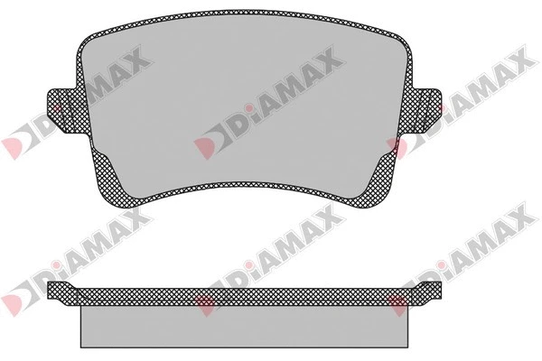 Brake Pad Set, disc brake (N09141)