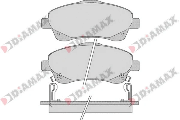 Brake Pad Set, disc brake (N09623)