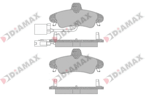 Brake Pad Set, disc brake (N09533)