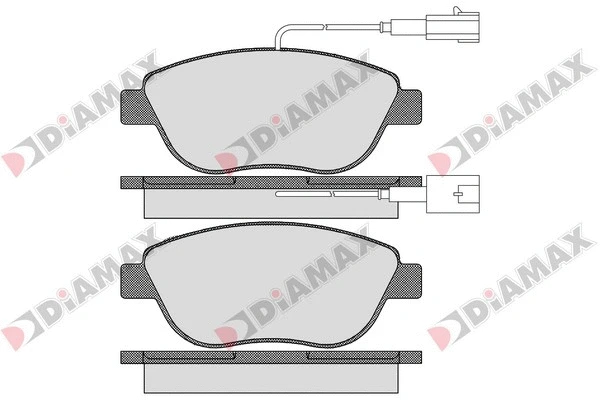 Brake Pad Set, disc brake (N09528)