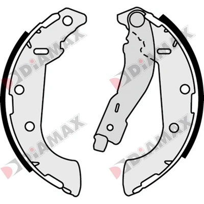 Brake Shoe Set (N01287)