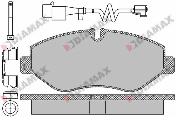 Brake Pad Set, disc brake (N09404B)