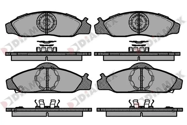 Brake Pad Set, disc brake (N09879)