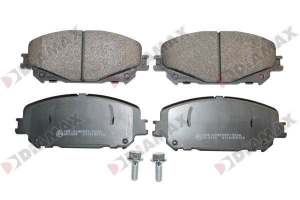 Brake Pad Set, disc brake (N09940)