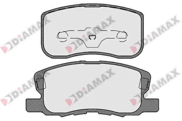 Brake Pad Set, disc brake (N09597)