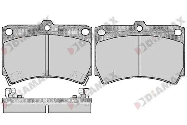 Brake Pad Set, disc brake (N09752)