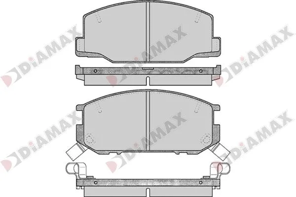 Brake Pad Set, disc brake (N09740)