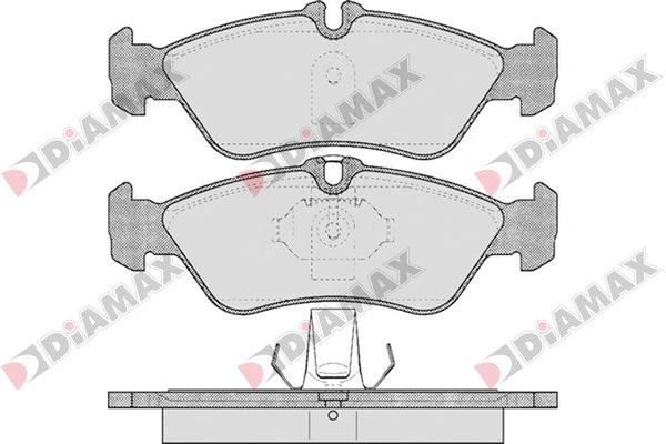 Brake Pad Set, disc brake (N09097)