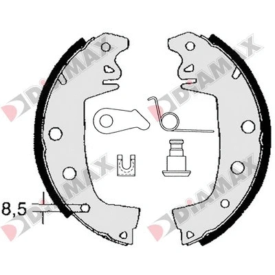 Brake Shoe Set (N01197)