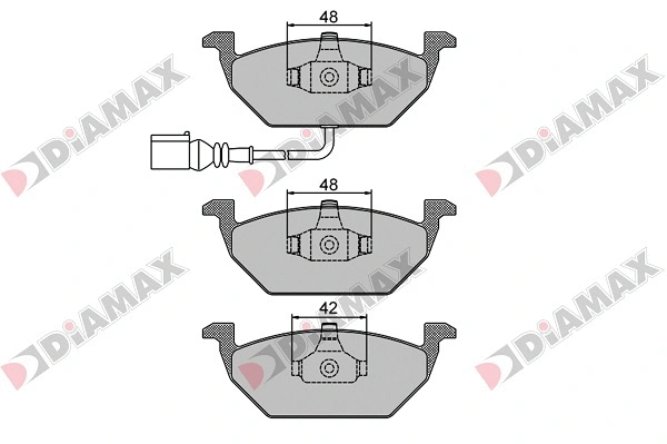 Brake Pad Set, disc brake (N09028)