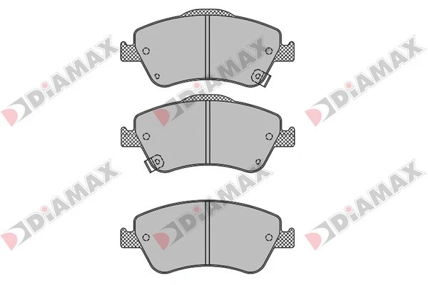 Brake Pad Set, disc brake (N09572)