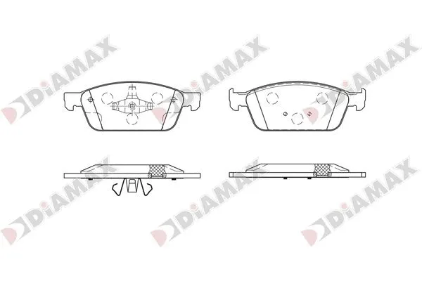 Brake Pad Set, disc brake (N09824)
