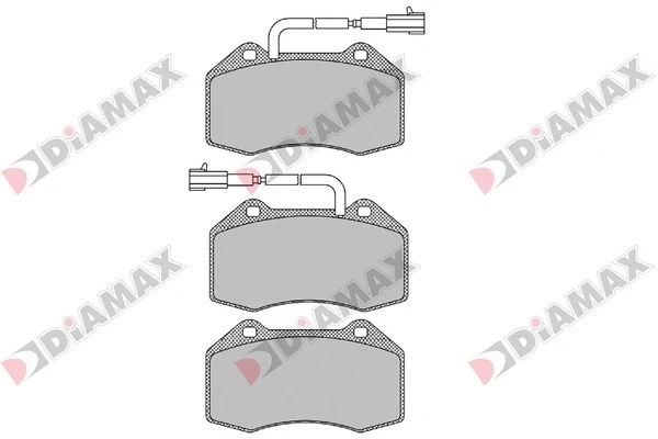 Brake Pad Set, disc brake (N09535)