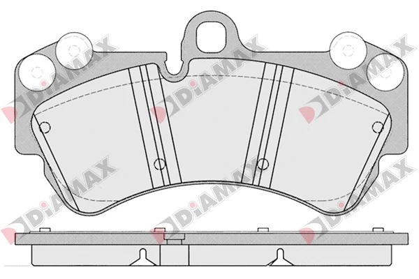 Brake Pad Set, disc brake (N09188)