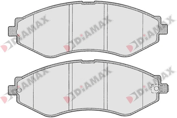 Brake Pad Set, disc brake (N09360)