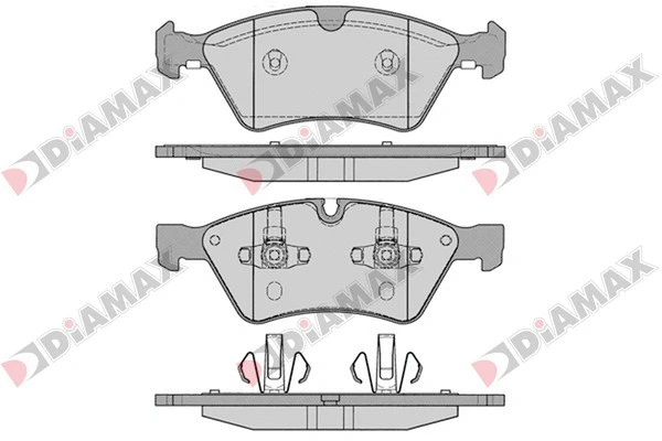 Brake Pad Set, disc brake (N09382)