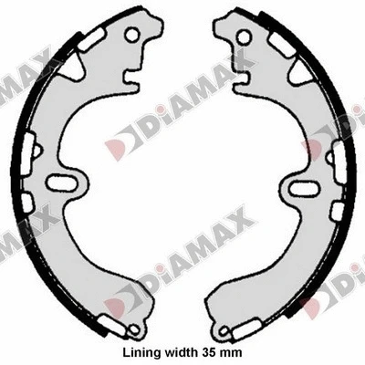 Brake Shoe Set (N01397)