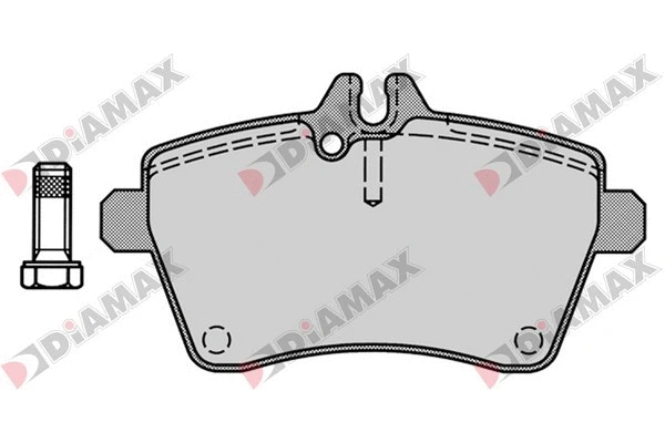 Brake Pad Set, disc brake (N09375)