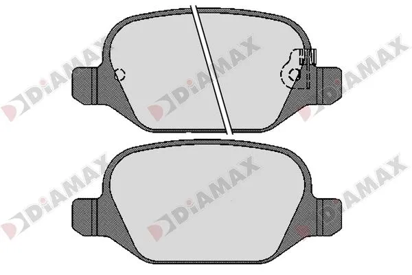 Brake Pad Set, disc brake (N09285)