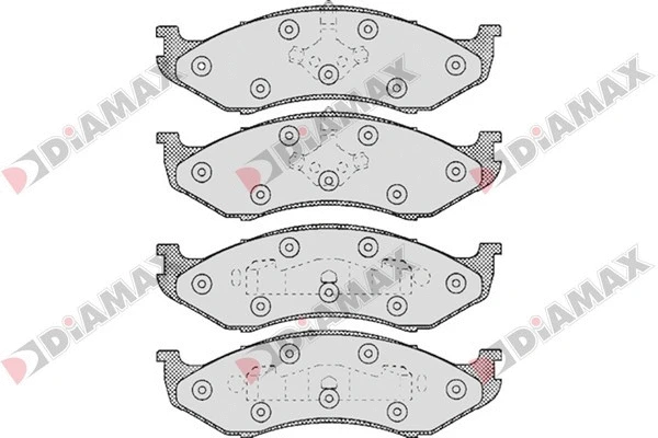 Brake Pad Set, disc brake (N09219)