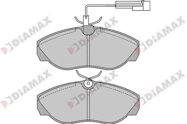 Brake Pad Set, disc brake (N09866)