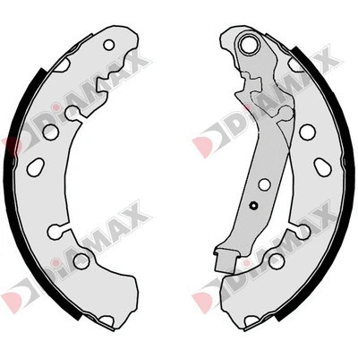 Brake Shoe Set (N01104)