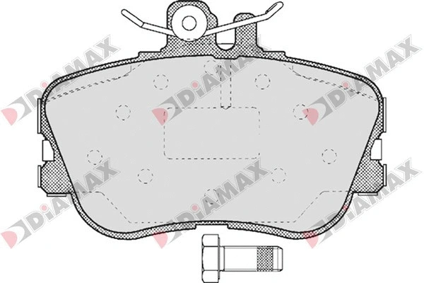 Brake Pad Set, disc brake (N09158)