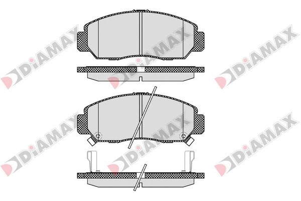 Brake Pad Set, disc brake (N09312)