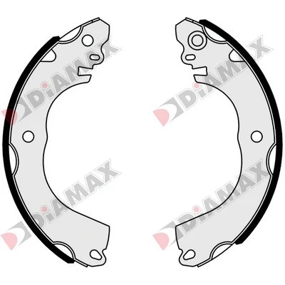 Brake Shoe Set (N01379)
